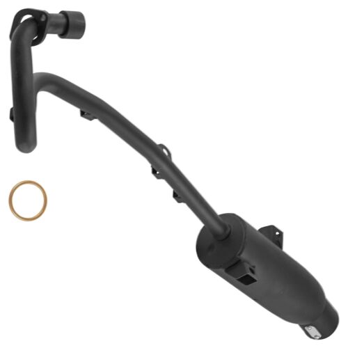 Exhaust Muffler w/ Pipe Gasket fits Honda TRX300FW FourTrax 300 4X4 1988 - 1991 - Picture 6 of 7