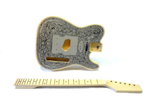 E-Gitarren-Bausatz / Guitar Kit ML-Factory® MLT Alu Top /Maple - Bild 3 von 3