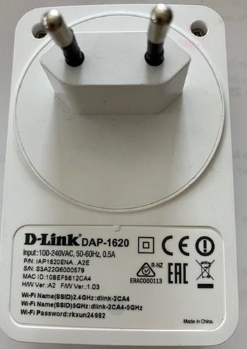 D-Link DAP-1620 AC1200 Dual-Band Wi-Fi Range Extender preowned--FREE Ship USA - Picture 3 of 3
