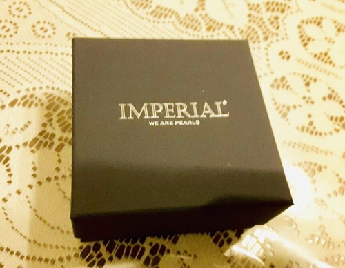 New IMPERIAL PEARL 18" STATION NECKLACE, White. With Appraisal Letter - Bild 5 von 6