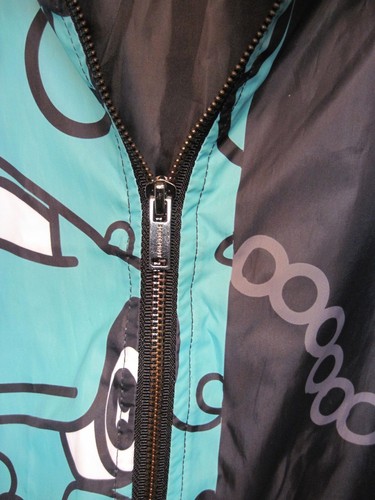 Giacca bomber grafica colorata marca Screenshot taglia XL anni 70, hip hop, urban - Foto 4 di 7