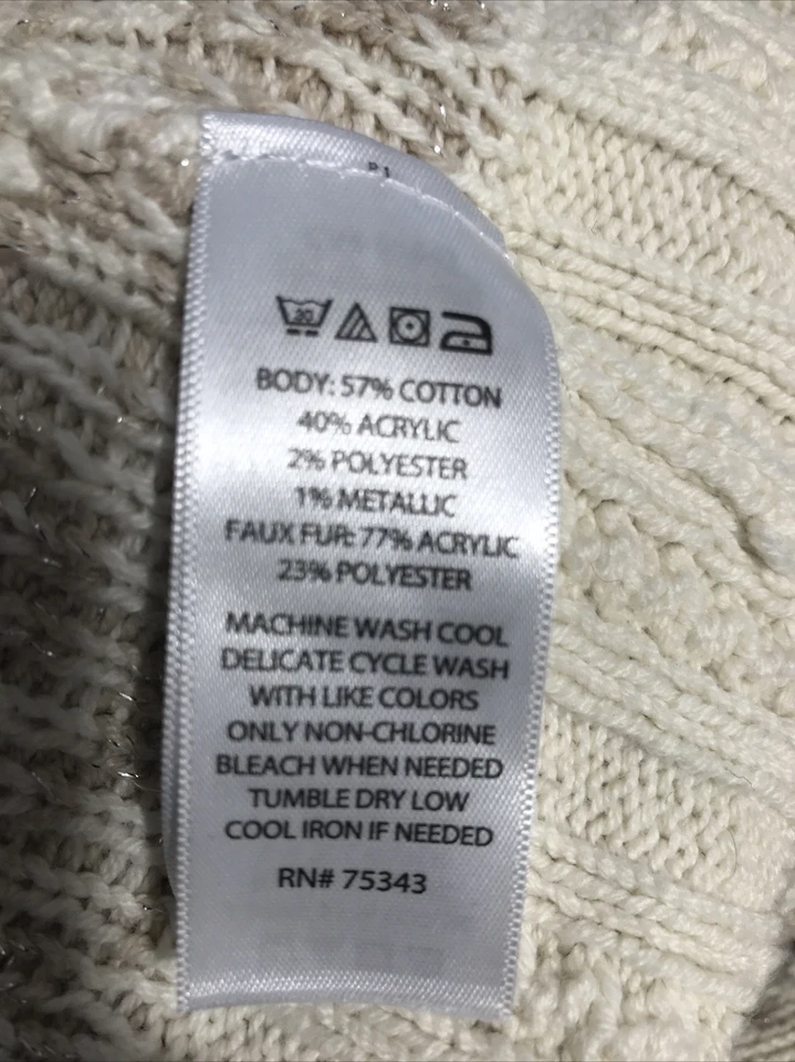 EL OJO DE ÁGUILA BRILLO MARRÓN SUÉTER PIEL CAPUCHA TALLA 4T COLOR Tostado/Marrón Brillo Foto 4 de 4