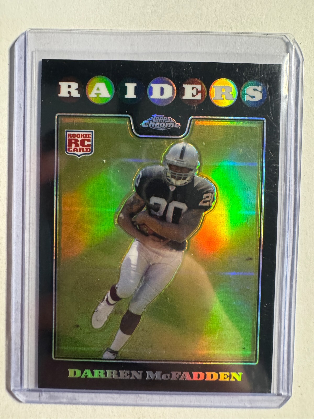 K311,803 - 2008 Topps Chrome Refractors #TC181 Darren McFadden