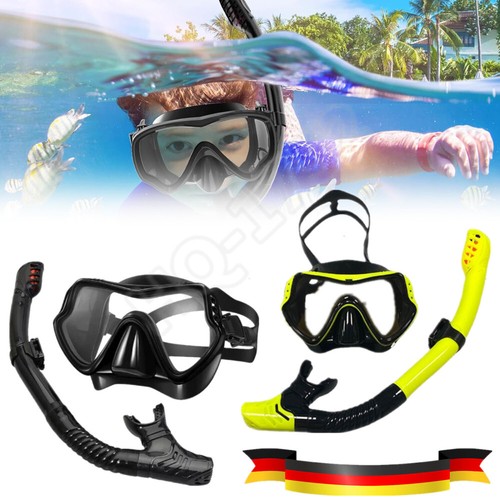 Schnorchelset Set Taucherbrille Schnorchelmaske Anti-Leck Tauchmaske Schnorcheln