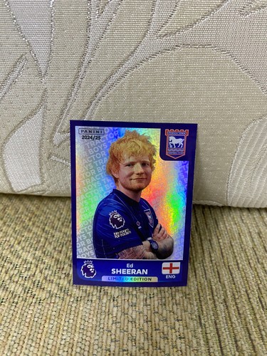 Limited Edition Premier League 2024/25 Ed Sheeran Panini Sticker Ipswich Town - Bild 3 von 7