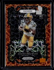 2023 Panini Prizm #333 Dontayvion Wicks Lazer