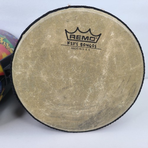 Remo Bongo Schlagzeug Kinder Lernen Percussion Musik Dschungel Regen Wald Design USA - Bild 11 von 24