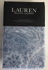 Lauren Ralph Lauren Bantry Blue Paisley European Sham. Brand New!