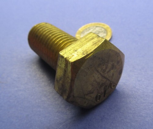 Cap Screw Bolt, Full Thread, Brass, 3/4"-10 x 1.75" Length, 1 pc - Picture 15 of 19