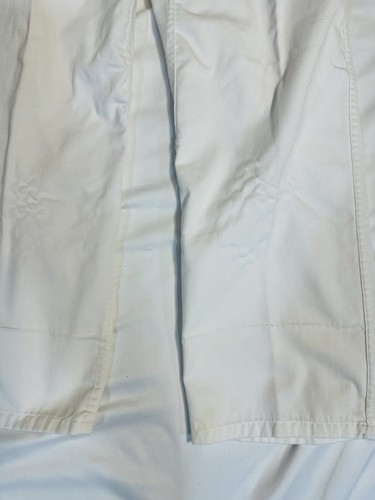Century Martial Arts Karate Jacket Pants Belt Size 4 White Embroidered Patch - Picture 16 of 24