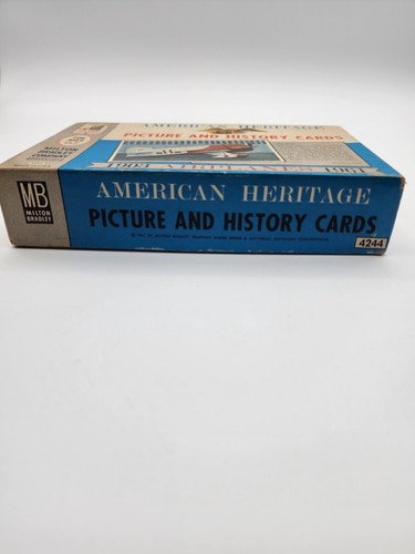 American Heritage Picture History Cards Airplanes 1903-1961 Milton Bradley 40 - Picture 6 of 7