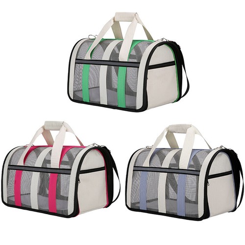 Portable Pet Carrier Bag Soft Breathable Travel Tote for Cat Outdoor Carry Use - Picture 12 of 18