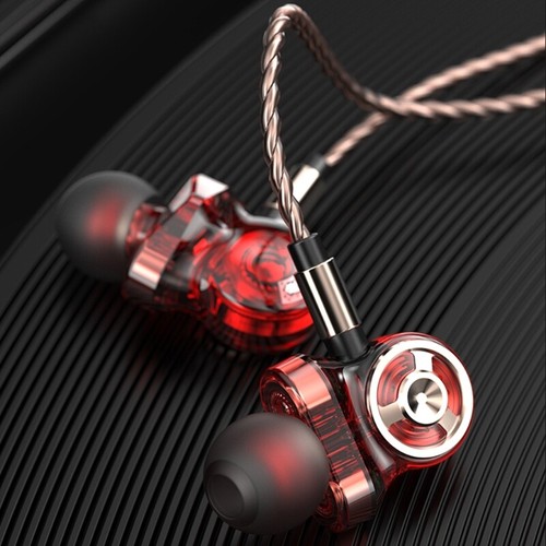 In Headphone with Microphone 6 Unit Dynamic Driver Stereo Earphones - Zdjęcie 3 z 9