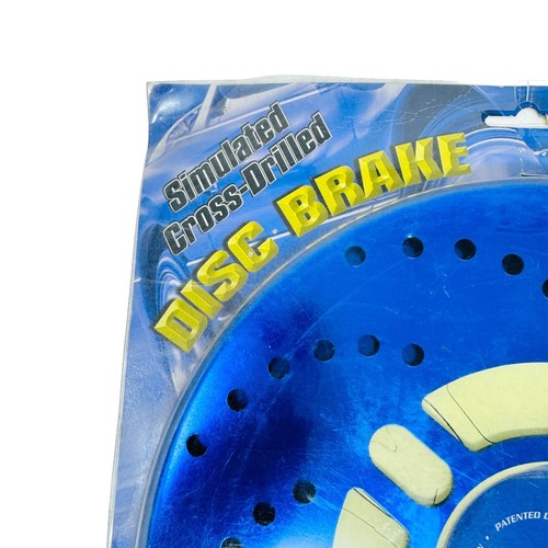 2 pcs American Auto Accessories 67-2512 Sim Cross-Drilled Disc Brake Rotor Cover - Picture 3 of 8