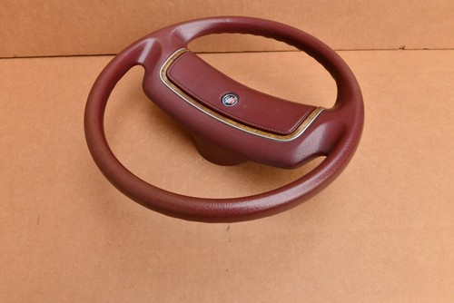 77-90 Buick Regal Lesabre Electra Estate Wagon Steering Wheel Maroon - Picture 4 of 7