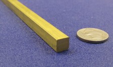 360 Brass Square  Bar 5/16" Thick x 5/16" Wide x 12.0" Length