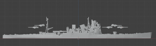 1:2400 IJN Takao class Heavy cruiser - Foto 3 di 3