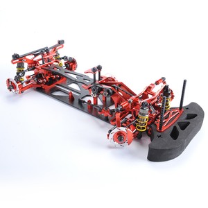 G4 1/10 4WD Alloy Carbon Fiber Frame Kit F.Drift RC Racing Car Hotsa Red 078055R 726679044755 | eBay