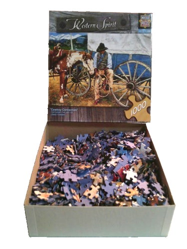 Rompecabezas "COWBOY CONNECTION" Western Spirit 1000 piezas - Imagen 3 de 3