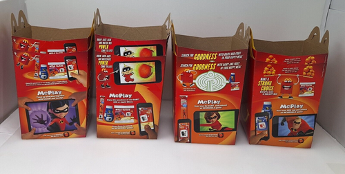 McDonalds Happy Meal Incredibles 2 komplettes Spielzeugset versiegelt + Boxen 1-10 CIB 2018 - Bild 12 von 23