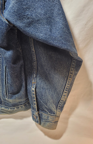 Giacca jeans vintage Levis 70507-0218 taglia media Levi's Jacket anni 80 - Foto 6 di 10
