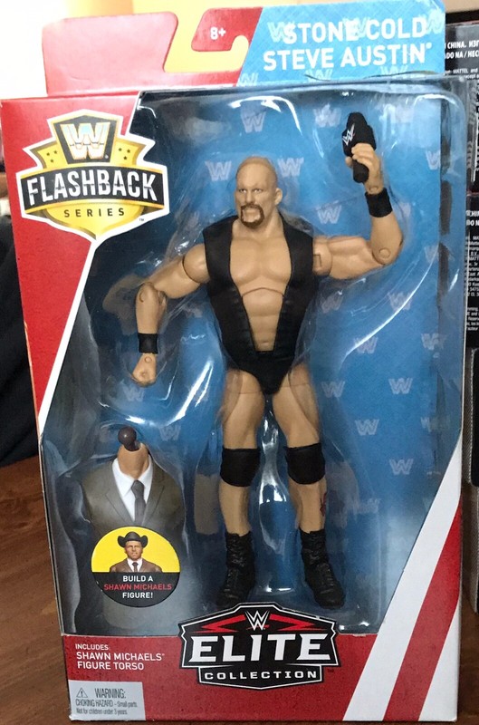 Mattel WWE Elite Flashback Series 3 Stone Cold Steve Austin Figure US Release