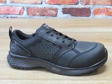 Women's Timberland PRO Reaxion Composite Safety Toe Black Work Sneaker A21PY