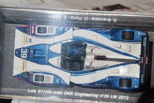 LOLA B11/40 Judd-HK BMW #39 DKR/24h LeMans 2013/Spark/CONFEZIONE ORIGINALE 1:43 come nuova! - Foto 16 di 24