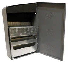 29 Piece Screw Machine Length DRILL BIT 1/16"  - 1/2" INDEX Metal USA 11450 Huot