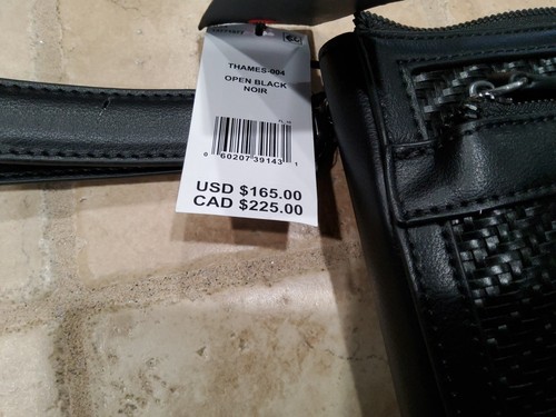TED BAKER LONDON THAME PLEATHER 15" LAPTOP DOCUMENT SLEEVE BLACK - Picture 4 of 18