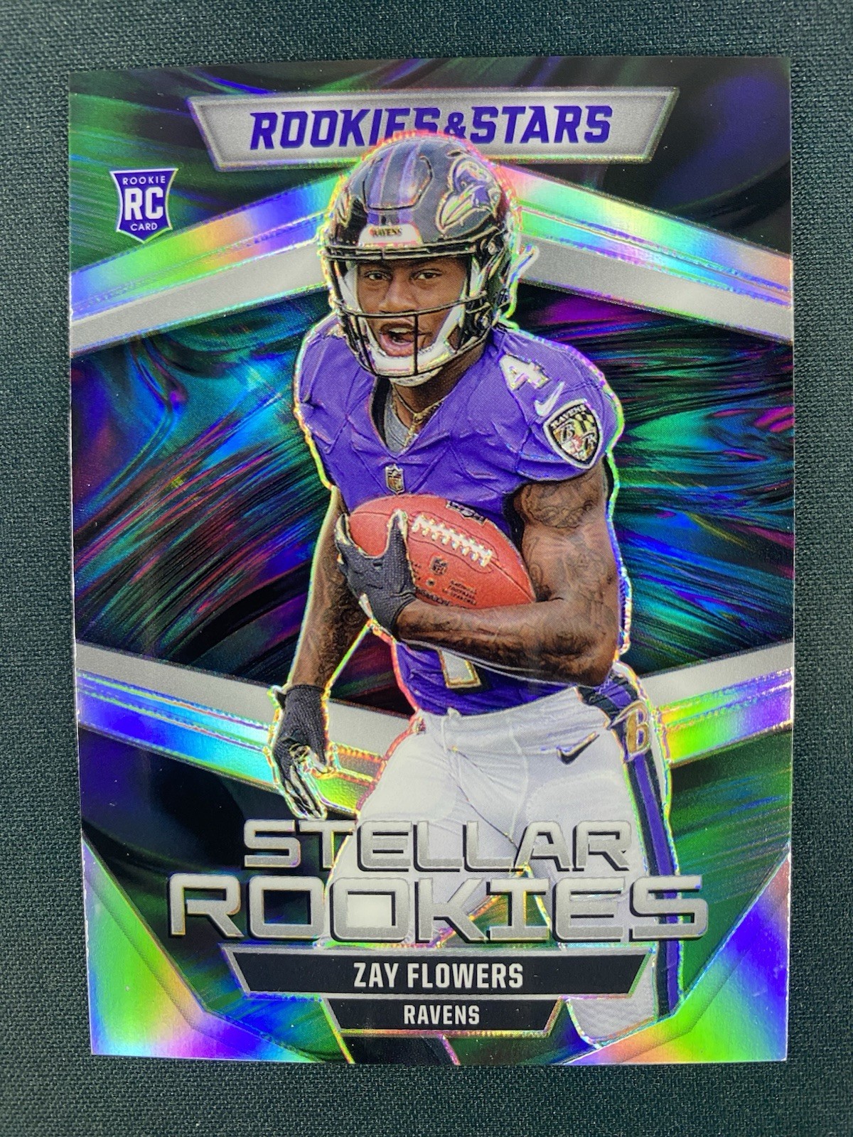 2023 Panini Rookies & Stars #SR-2 Zay Flowers Stellar Rookies Silver