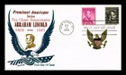US COVER ABRAHAM LINCOLN PROMINENT AMERICANS FDC COMBO KHOL KRAFT CACHET