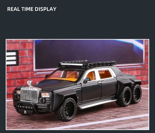 1:32 Rolls-Royce Phantom 6*6 Alloy Pickup Car Model Diecasts Metal Gifts Toys - Picture 13 of 27