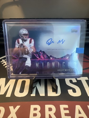 2024 Topps Midnight Drake Maye Rookie Horizon Signatures RC Rookie Auto #RHS-DM