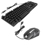 1 Set Cool Keyboard and Mouse Keyboard Mouse Backlight Keyboard Mouse Kit