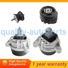 4X Engine Mount & Transmission Mount Kit LH & RH For BMW F07 F10 F06 F12 F13 F02