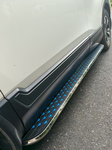 Barra Nerf pedal peldaños laterales estriberas 2 piezas apta para Lincoln Aviator 2020-2025 - Imagen 16 de 24