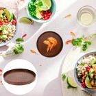 Runde Schale Tabletts Zum Servieren Holz Servierschale Rustikale