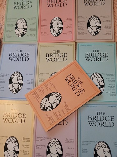 2017 The Bridge World 10 Bulletins Jan-Dec Vols 88 #4-12, Vol 89 #1 Unused - Picture 2 of 13