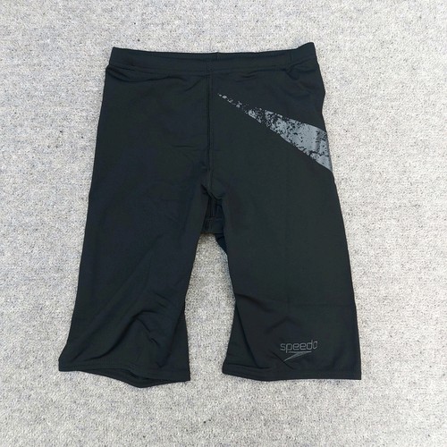 Speedo Jammer Swim Shorts Boys Black 26 Inch Waist Chlorine Resistant Boomstar - Picture 2 of 20