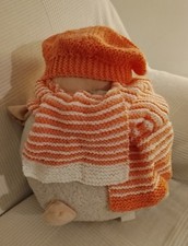 Basque cap with scarf