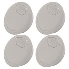 4 Pcs 53Mm Trou De Forage En Plastique Ordinateur De Bureau Bureau Câble Pa3033