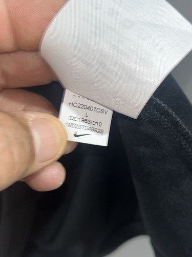 Neu mit Etikett Nike White Claw Seltzer bestickt schwarz Poloshirt Herren L - Bild 8 von 8