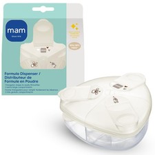 Spill-Proof Baby Formula Dispenser with 3 Compartments 1.4oz / 40g Each