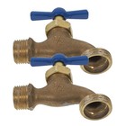  2 Pcs Garden Hose Pipe Connector Fittings Brass Metal Connectors and