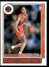 Scottie Barnes 2021-22 Hoops #227 RC Toronto Raptors