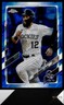2021 Topps Chrome Update Sapphire Edition #US45 Chris Owings Colorado Rockies
