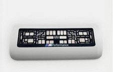 2x BMW M Performance Kennzeichenhalter Kennzeichenverstärker M2 M3 M4 M5 M6 NEU