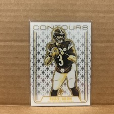 🔥Russell Wilson 2024 Panini Phoenix CONTOURS PITTSBURGH STEELERS #CON-RWN🔥