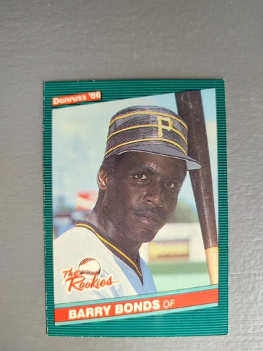 1986 Donruss The Rookies - Barry Bonds #11 (RC)(JGA)